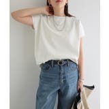 オフホワイト | ポンチ 2way トップス | andme