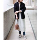 アイボリー | ワッフル キーネック ワンピース | andme