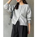 杢グレー | 裏起毛 2way スウェット | andme