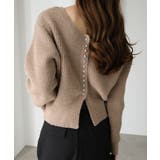 ブラウン | メタルボタン 2way ショート丈 | andme