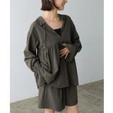 チャコールグレー | 《水陸両用！UVシリーズ》 2way ペプラム | andme