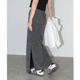 シルバー | ラメ 天竺 タイト | andme