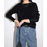 ブラック | ベロア チュール サイド | andme