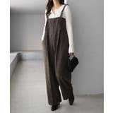 ブラウン | ツイード ベア サロペット | andme