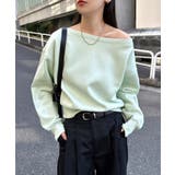 ミントグリーン | 裏起毛 スウェット ショート丈 | andme