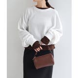 オフホワイト | 長袖Tシャツ ショート丈 ワッフル | andme