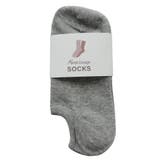 杢グレー | コットン混 スニーカーソックス フットカバー | andme