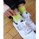 ライム | メロー リブ ソックス | andme