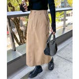 ベージュ | ベイカー タイト スカート | andme