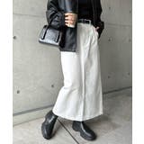 ホワイト | ベイカー タイト スカート | andme