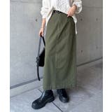 カーキ | ベイカー タイト スカート | andme