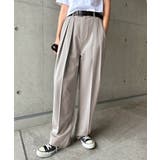 アッシュグレー | 無地 ストライプ 2タック | andme