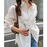 エクリュ | タイプライター オーバーサイズ シャツ | andme