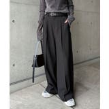 ブラック | タック スラックス ワイド | andme