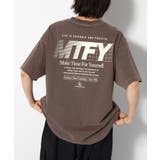 ブラウン | ANME アンメ ロゴTシャツ | andme