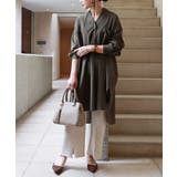 アイボリー | スリット リブ パンツ | andme