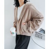 グレージュ | スエードポンチ ジップパーカー ジャケット | andme