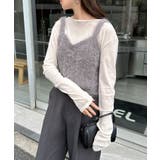 グレー | シアー シャギー 起毛 | andme