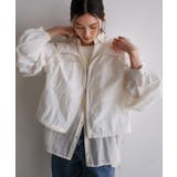 ホワイト | ショート丈 ナイロン マウンテンパーカー | andme