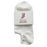 オフホワイト | コットン混 スニーカーソックス フットカバー | andme