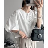 オフホワイト | evernavy エバーネイビー ランタンスリーブ | andme