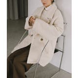 アイボリー | Freesia フリージア ボア | andme