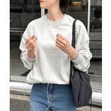 オートミール | 裏毛 ボリューム 長袖 | andme