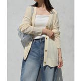 クリーム | UVケア 接触冷感 カーディガン | andme