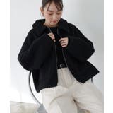 ブラック | シープ調 ボア ダブルポケット | andme