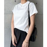 オフホワイト | 汗染み防止 コンパクト フレンチスリーブ | andme