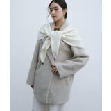 グレージュ | シャギー 起毛 ジャケット | andme