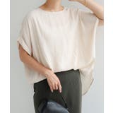 アイボリー | とろみ T ブラウス | andme