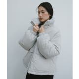 グレー | ダブルポケット ナイロン 中綿 | andme