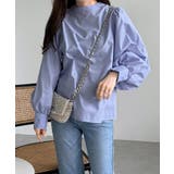 ライトブルー | 前後2way ボリューム 長袖 | andme