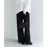 ダークネイビー | イージー ワイド パンツ | andme