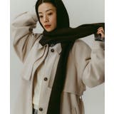 アイボリー | フェイク ウール ベルト付き | andme