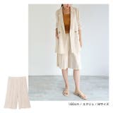 リネンブレンド ショート パンツ | andme | 詳細画像8