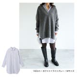 ストライプ 無地 シャツワンピース | and Me | 詳細画像11