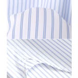 ストライプ バンドカラー 半袖 | andme | 詳細画像14 