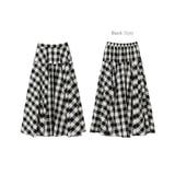 ギンガムチェック マキシ丈 フレアスカート | andme | 詳細画像18