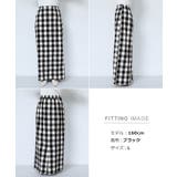 ギンガムチェック タイト スカート | andme | 詳細画像21