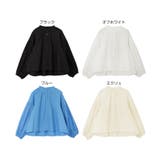 ボリューム袖 クロップド丈 ブラウス | andme | 詳細画像2 