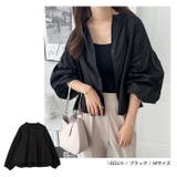 ボリューム袖 クロップド丈 ブラウス | andme | 詳細画像12 