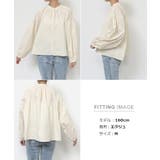 ボリューム袖 クロップド丈 ブラウス | andme | 詳細画像18 