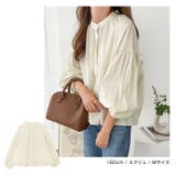 ボリューム袖 クロップド丈 ブラウス | andme | 詳細画像10 