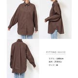 タイプライター オーバーサイズ シャツ | andme | 詳細画像18 