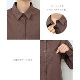 タイプライター オーバーサイズ シャツ | andme | 詳細画像4 