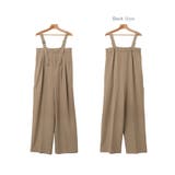 サロペット ツイル ベア | andme | 詳細画像18