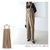 サロペット ツイル ベア | andme | 詳細画像8