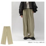 ワイドパンツ とろみ イージー | andme | 詳細画像6